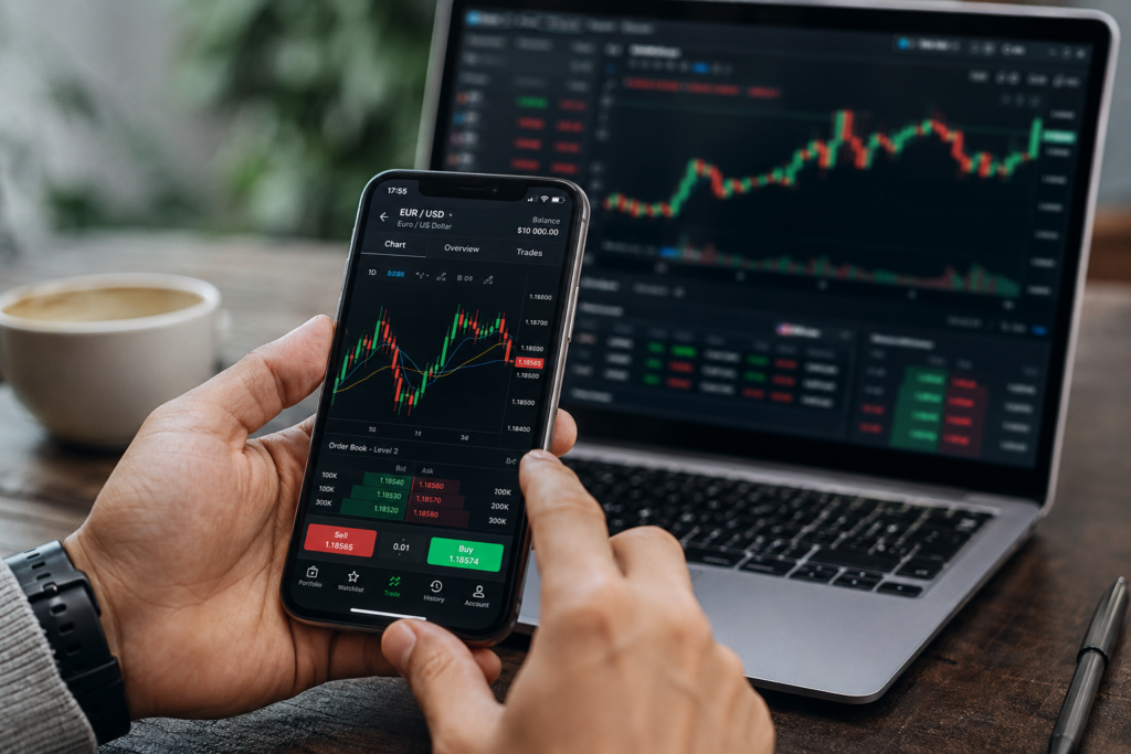 Trader sur téléphone portable : est-ce vraiment possible